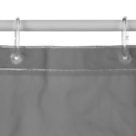 Cortina Para Baño Poliester Gris 180X200Cm - Imagen 3