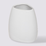 Vaso De Ceramica Seda Blanco