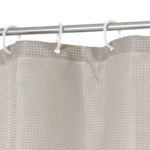 Cortina De Baño Beige 180Cm - Imagen 3