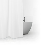 Cortina De Baño Blanco 180Cm - Imagen 2