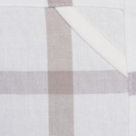 Juego De 2 Paños De Cocina Cuadros Gris - Imagen 4