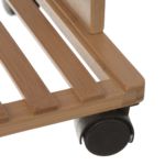 Carrito De Servicio 4 Niveles Blanco - Imagen 3