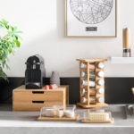 Mantequillera De Bambu Con Tapa Transparente - Imagen 2