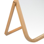 Espejo Cuadrado De Bambu - Imagen 2