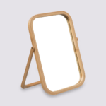 Espejo Cuadrado De Bambu