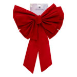 Accesorio Navideño Moño Rojo Ws25 - Imagen 3