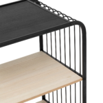 Carrito Organizador De Metal Y Madera - Imagen 2