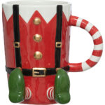 Taza Navideña Pies De Duende Ws25 - Imagen 2