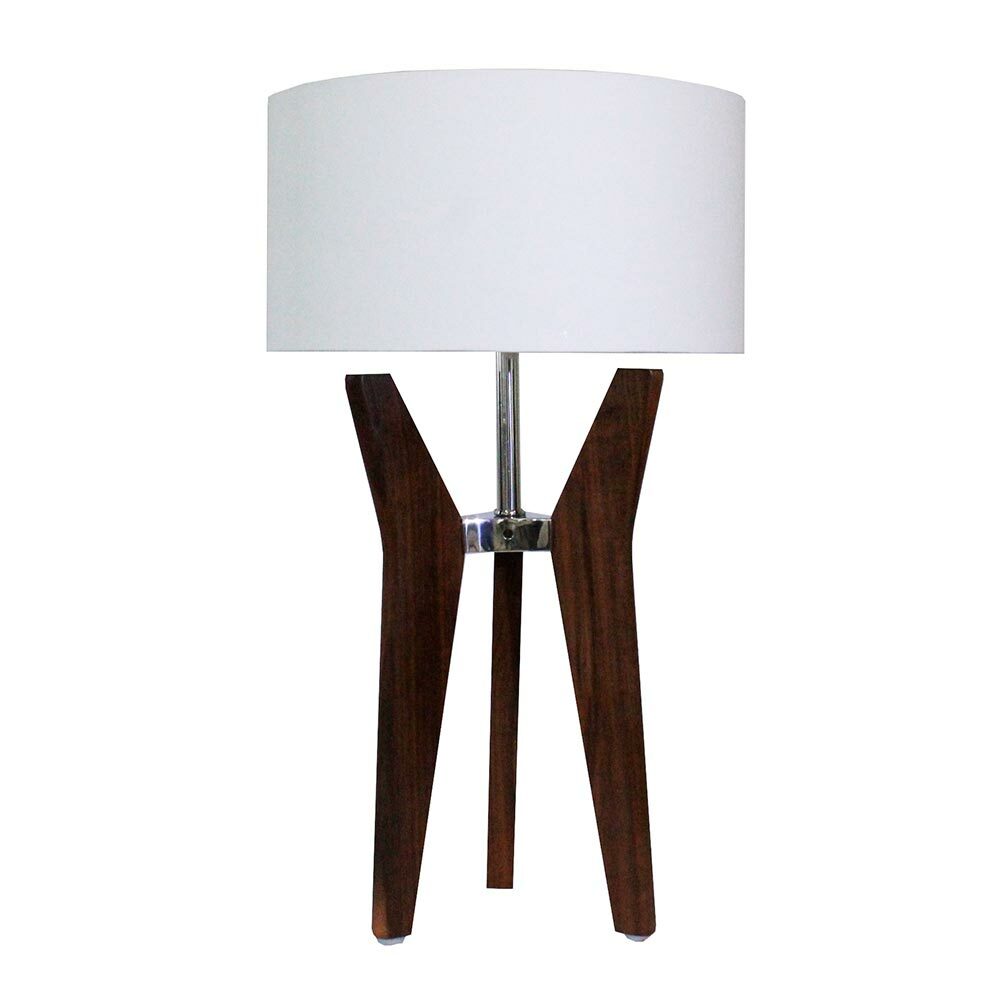 Lámpara Decorativa - Madera y Metal