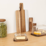 Mantequillera Con Tapa De Vidrio - Imagen 2