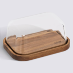 Mantequillera Con Tapa De Vidrio