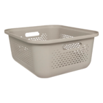 Cesta Con Tapa Aera Beige 13.9Lt