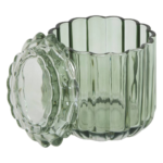 Algodonera De Vidrio Florea Verde - Imagen 3