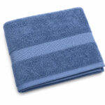 Toalla de medio baño Spa Hotel azul