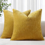 Cojin Decorativo Circonia 45 x 45 cm Mostaza - Imagen 3