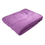 Toalla de Medio Baño con Cenefa Morado - Imagen 2