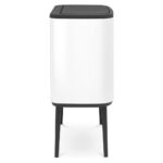 Bote ecológico de doble compartimento Brabantia Bo 11/23L con apertura Soft-Touch - Imagen 6