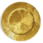 Plato Base Liso Dorado - Imagen 4