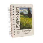 Libreta Mini Decorada Van Gogh Multicolor