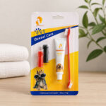 Kit de Cepillo de Dientes con Pasta Cuidado Dental para Mascotas - Imagen 3
