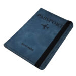 Porta Pasaporte Azul de Vinipiel - Imagen 3