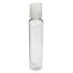 Botella Oval con Tapa Transparente 60 ml