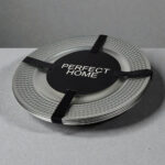Juego de 5 Platos Base Glitter Plateado - Imagen 2