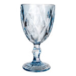 Copa De Vidrio 330 ml Azul