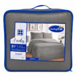 Cobertor de Borrega Smiling Gris Claro Mat/Queen - Imagen 5