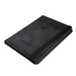 Porta Pasaporte Negro de Vinipiel