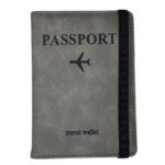 Porta Pasaporte Gris de Vinipiel - Imagen 3