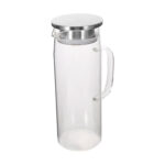 Jarra De Vidrio Con Tapa 1000 Ml 9X20 Cm - Imagen 4