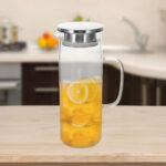 Jarra De Vidrio Con Tapa 1000 Ml 9X20 Cm - Imagen 5