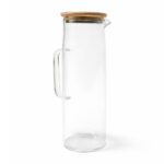 Jarra De Vidiro Con Tapa 1200 Ml 9X24 Cm