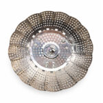 Canastilla Para Verdura Al Vapor Plegable De Acero 23X23X7.1 Cm - Imagen 4