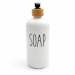 Juego De Dosificador De Vidrio Y Bambu 500 Ml - Imagen 6