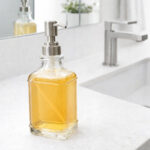 Dosificador De Vidrio Cuadrado Transparente 500 Ml - Imagen 3