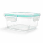 Topper Cuadrado 520Ml De Vidrio