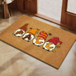 Tapete De Entrada Navideño De Coco 40X60 Cm Ws25