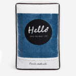 Cobertor Tipo Polar Doble Vista King En Poliester - Imagen 3