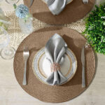 Mantel Individual Redondo Varios Colores 38X38 Cm - Imagen 4