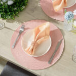 Mantel Individual Redondo Varios Colores 38X38 Cm - Imagen 6