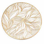 Mantel Individual Blanco Con Textura 38X38 Cm