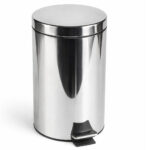 Bote Para La Basura  De Acero 12L