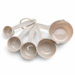 Juego De 12 Accesorios De Cocina Gris Claro De Madera Con Silicon - Imagen 3