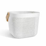 Organizador De Plastico Con Asa De Bamboo - Imagen 2