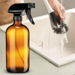 Dosificador De Vidrio Ambar  500Ml - Imagen 3