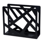 Servilletero Cuadrado Negro 12X10 Cm - Imagen 4