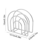 Servilletero De Metal 14X12Cm Varios Colores - Imagen 3