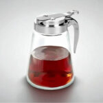 Mielera De Vidrio Con Tapa De Metal 300 Ml - Imagen 4